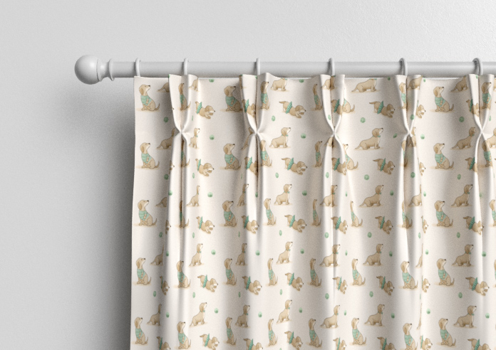 Dasching About, Fetch Biscuit - Made to Measure Curtains - Image 10